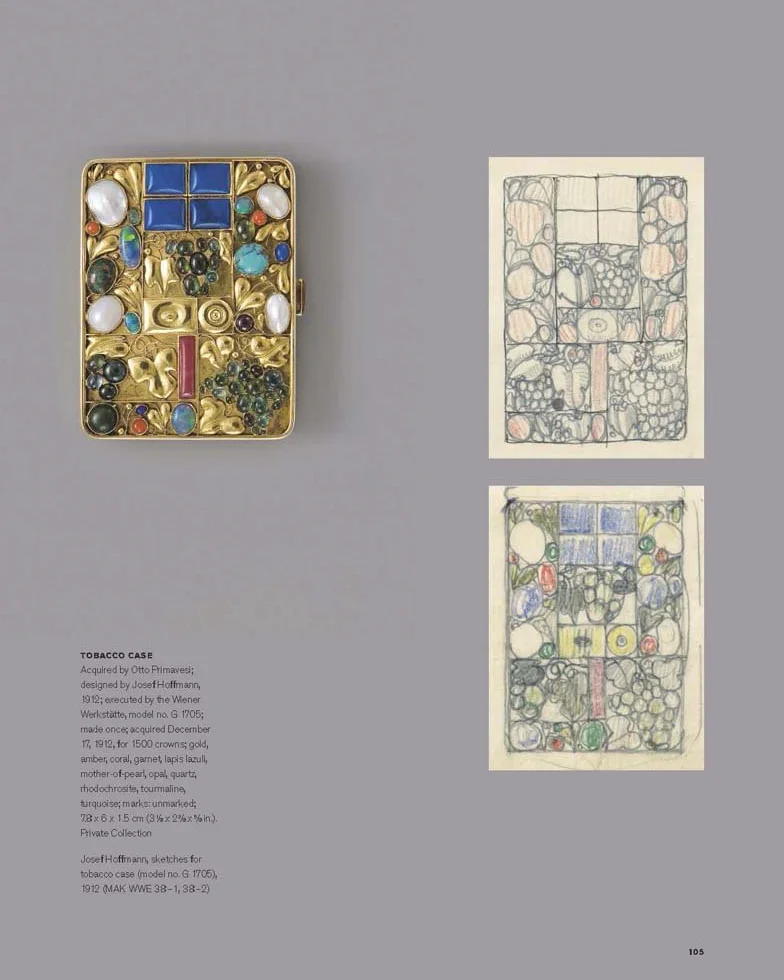 Wiener werkstätte jewelry