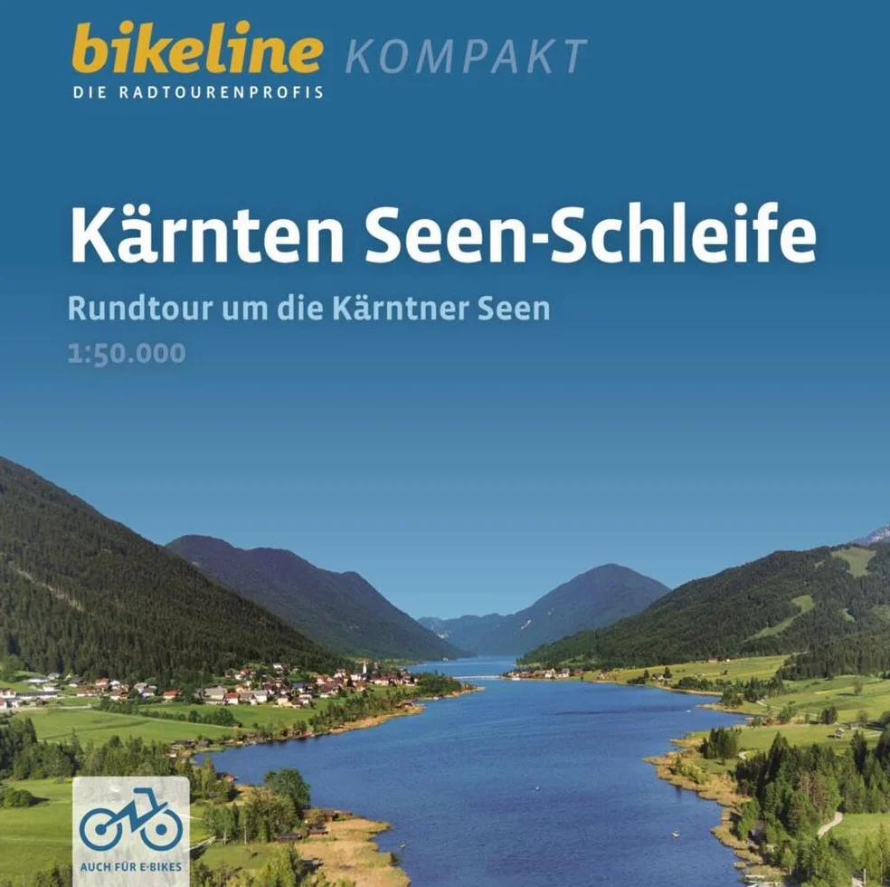 Kärnten Seen-Schleife: Rundtour um die Kärntner Seen, 1:50.000, 350 km, GPS-Tracks Download, Live-Update