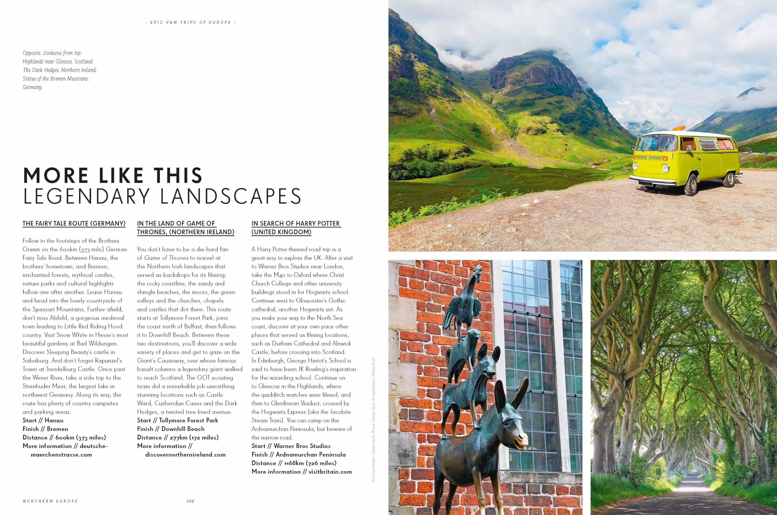 Epic Van Trips of Europe 1ed -anglais-: Explore Europe's Most Beautiful Routes to Travel by Campervan