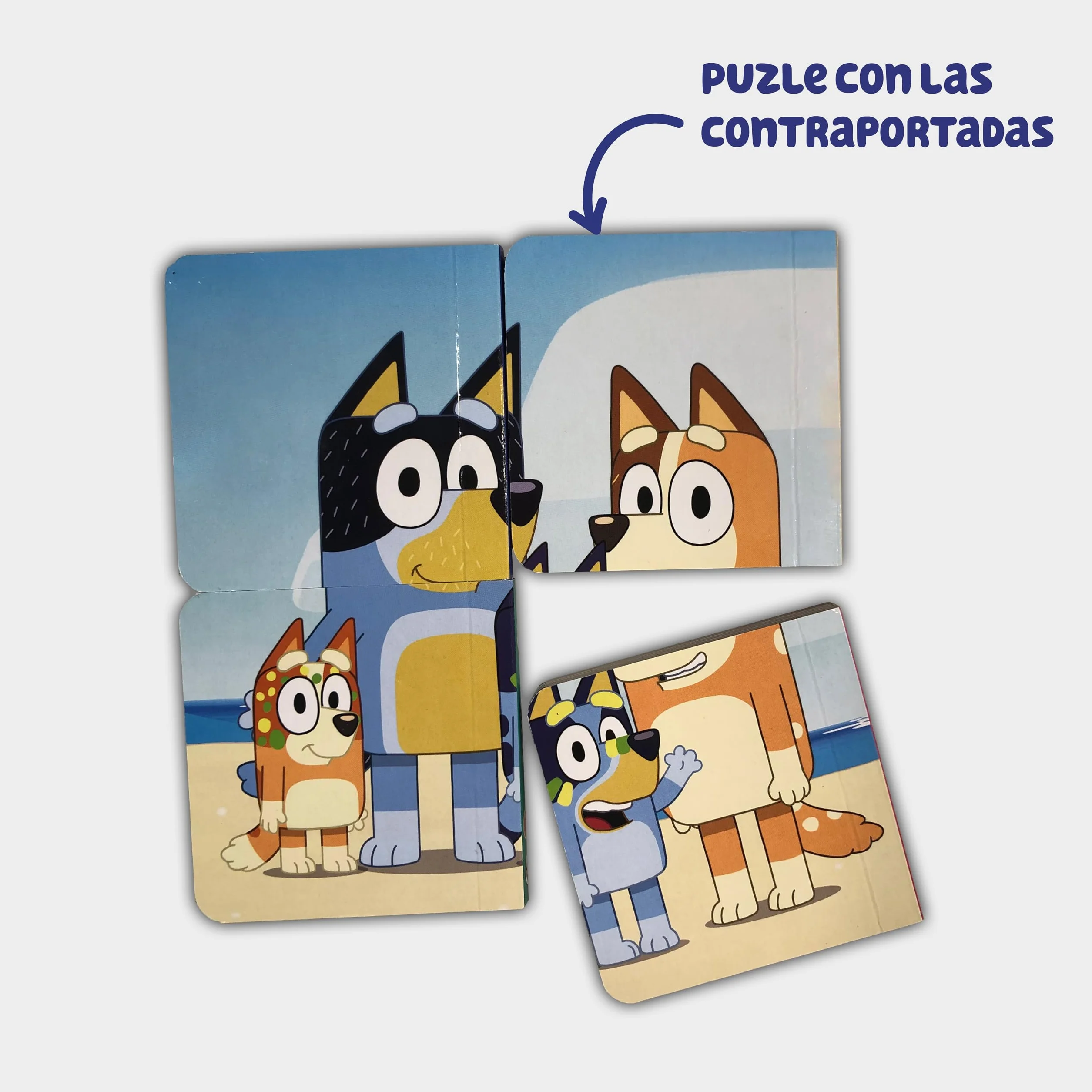 Bluey. Libro juguete - Pequeña biblioteca (edición en español)