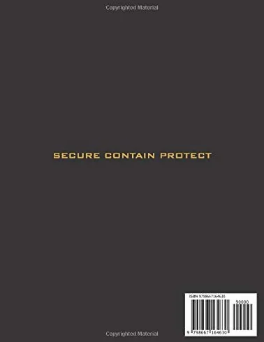 SCP Foundation Notebook Log Journal