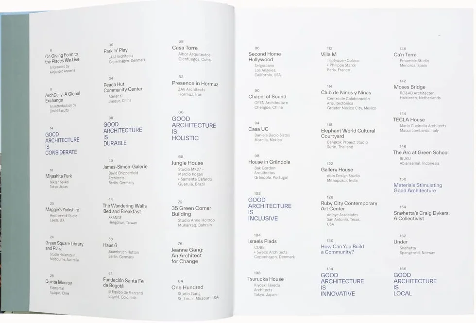 The Archdaily Guide to Good Architecture: The now and how of built environments