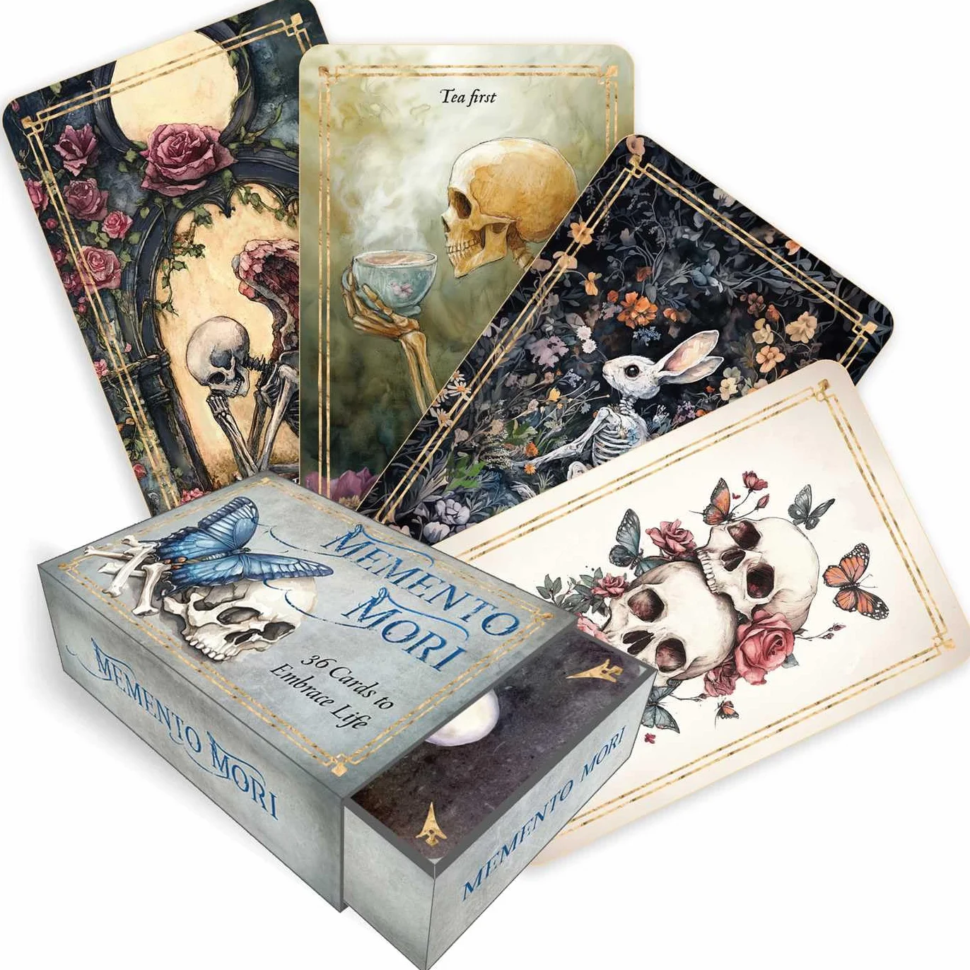 Memento Mori: 36 Mini Affirmation Cards to Embrace Life