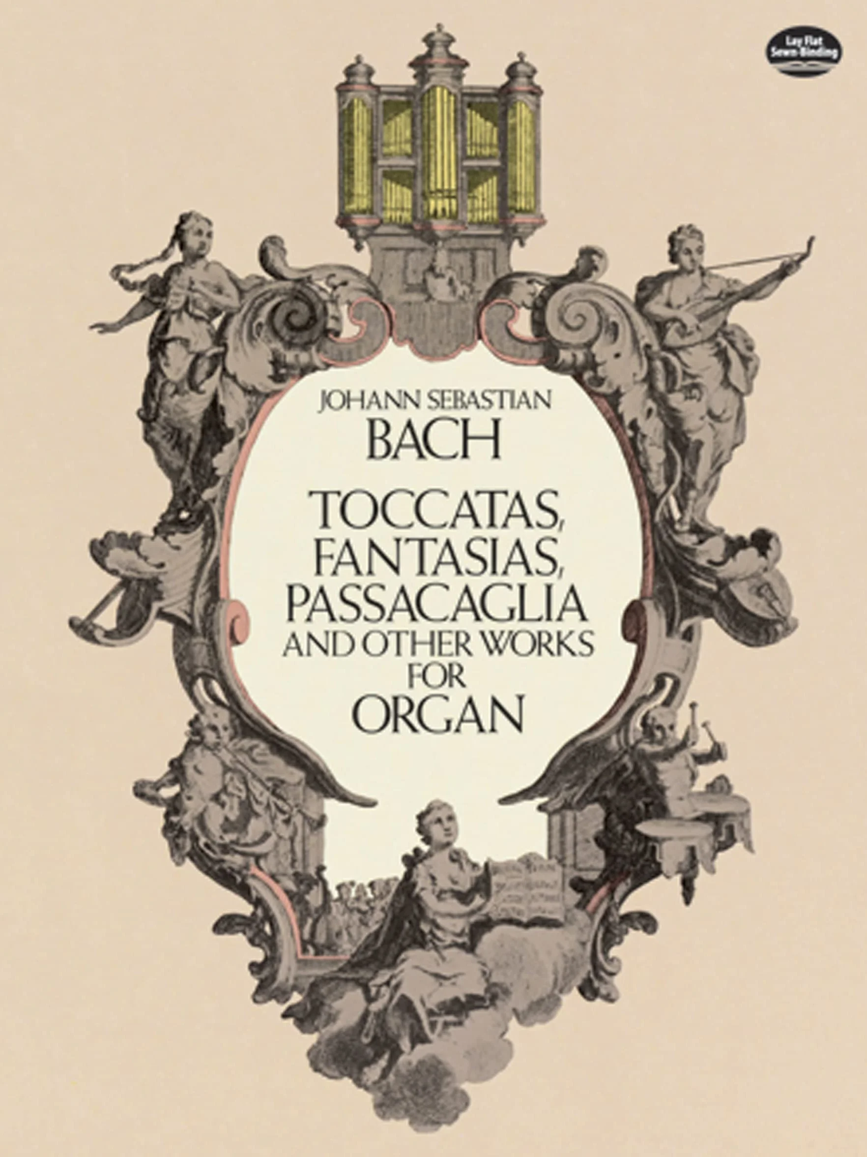 Johann sebastian bach : toccatas, fantasias, passacaglia - orgue - recueil