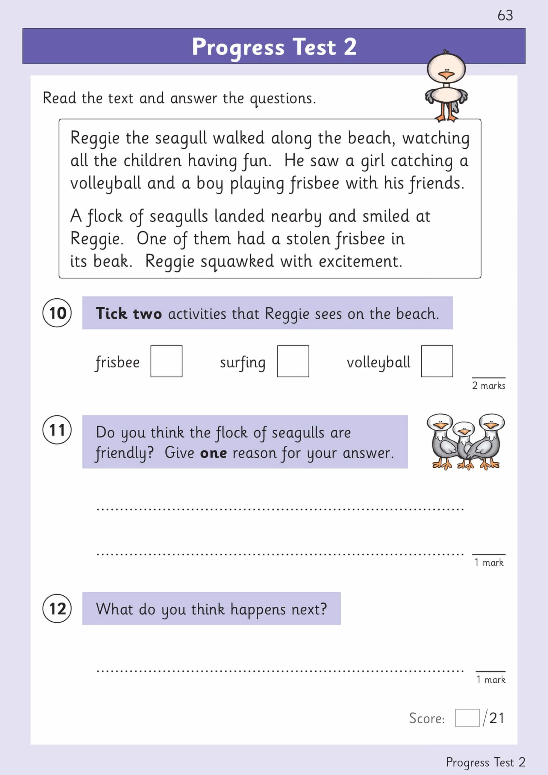 KS1 English Year 1 Targeted Question Book