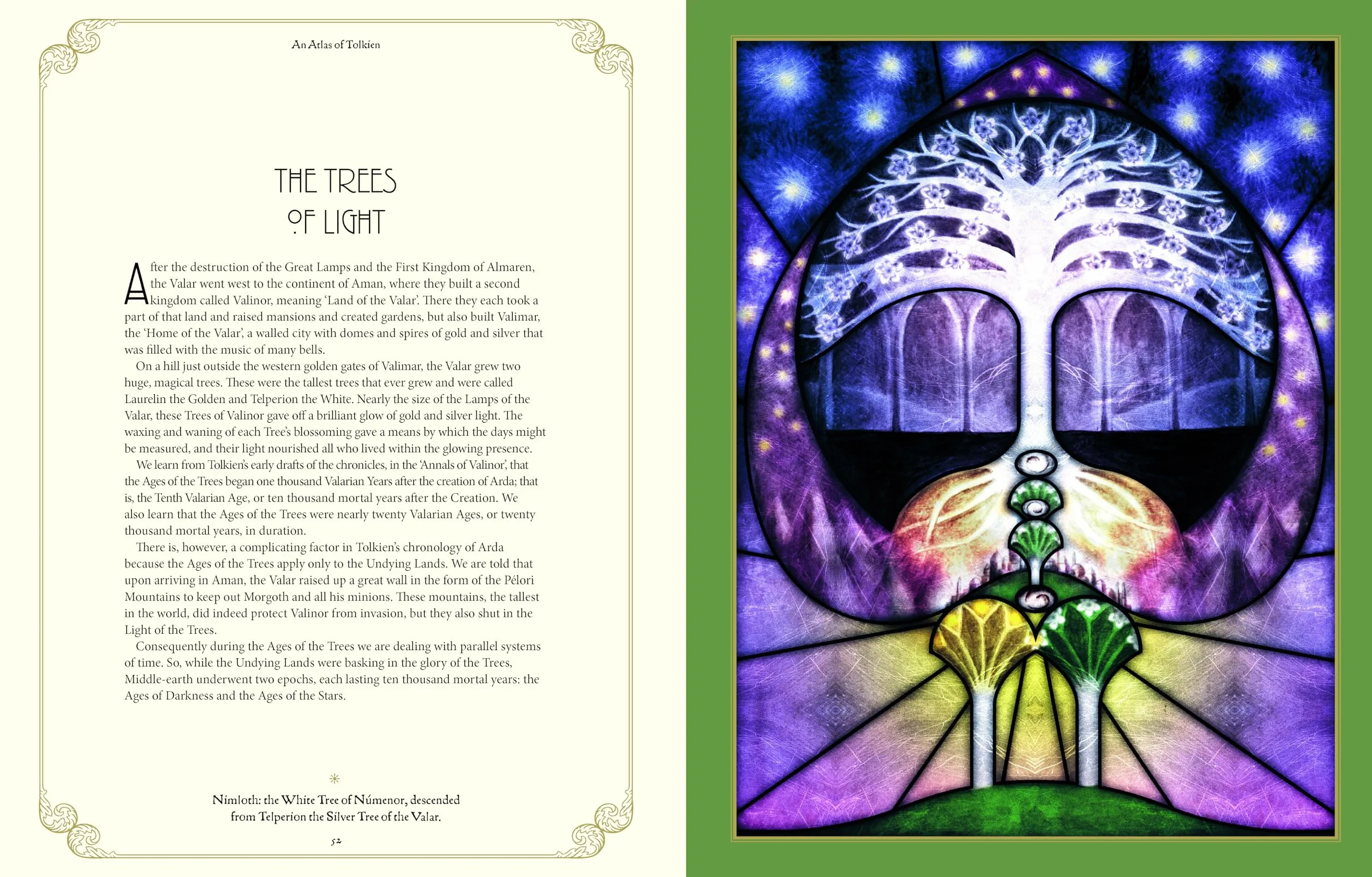 An Atlas of Tolkien: DELUXE EDITION An Illustrated Exploration of Tolkien's World