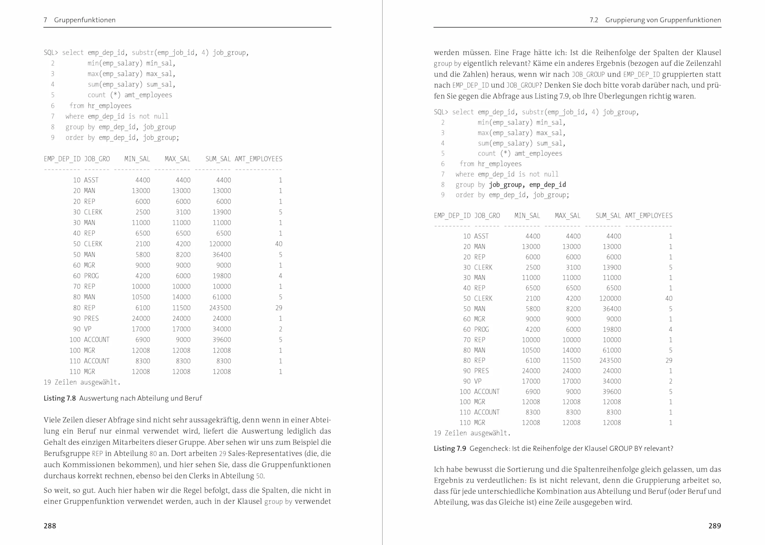 Oracle SQL: Das umfassende Handbuch für den effizienten Einsatz von Oracle SQL. Mit vielen Aufgaben und Beispielen. Aktuell zu Oracle 23ai