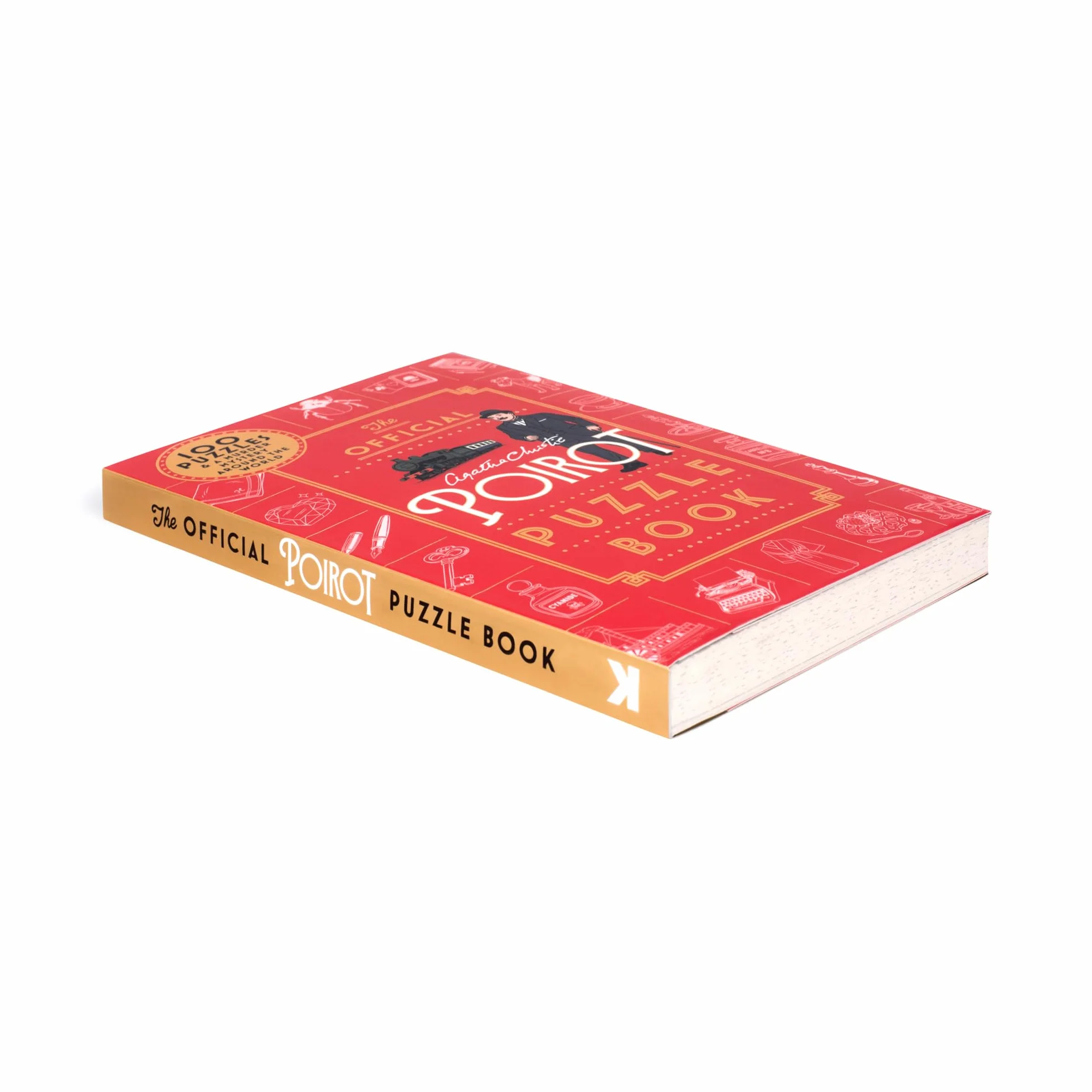 The Official Poirot Puzzle Book: Put Your Little Grey Cells to the Ultimate Test This Christmas