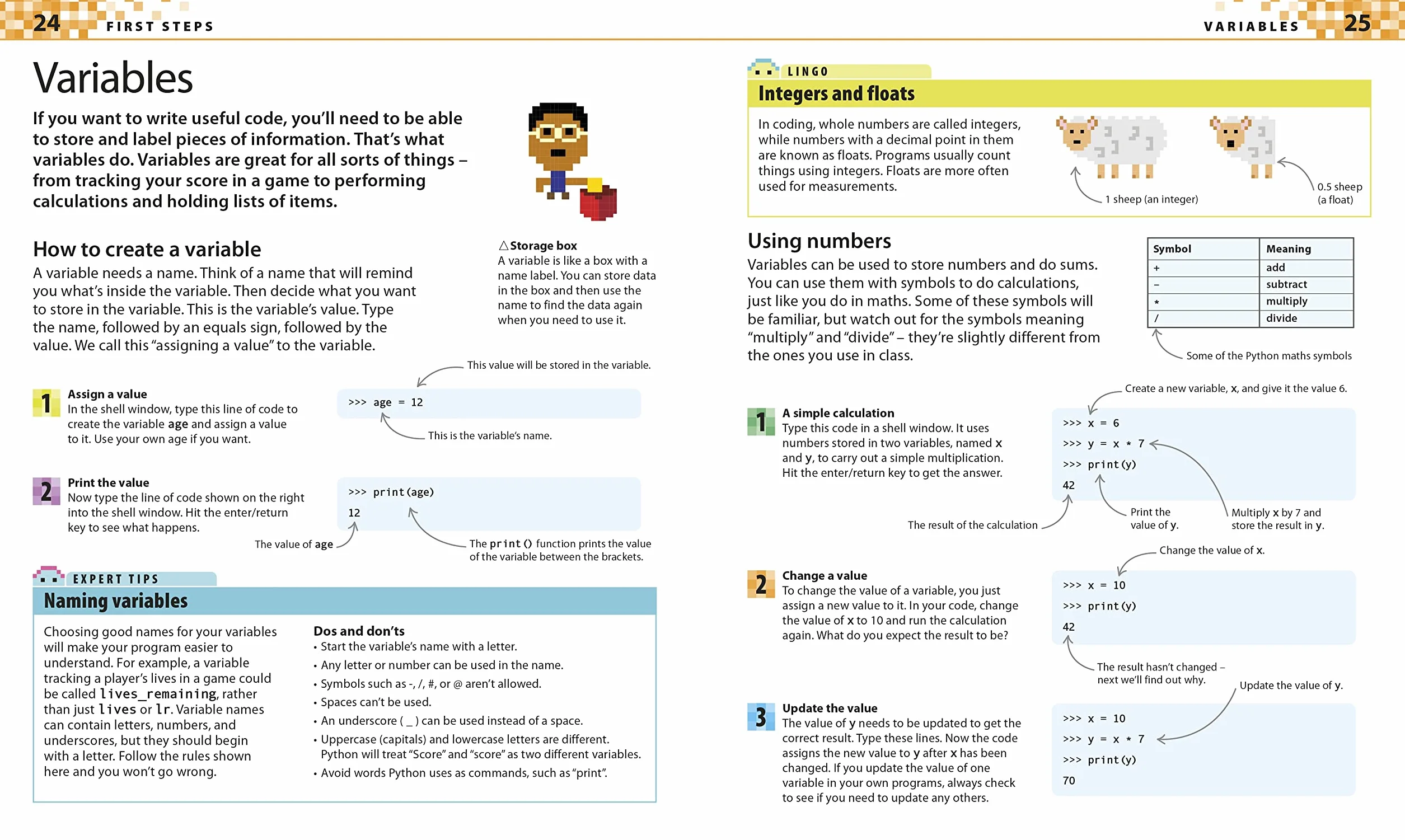 Computer Coding Python Projects for Kids: A Step-by-Step Visual Guide