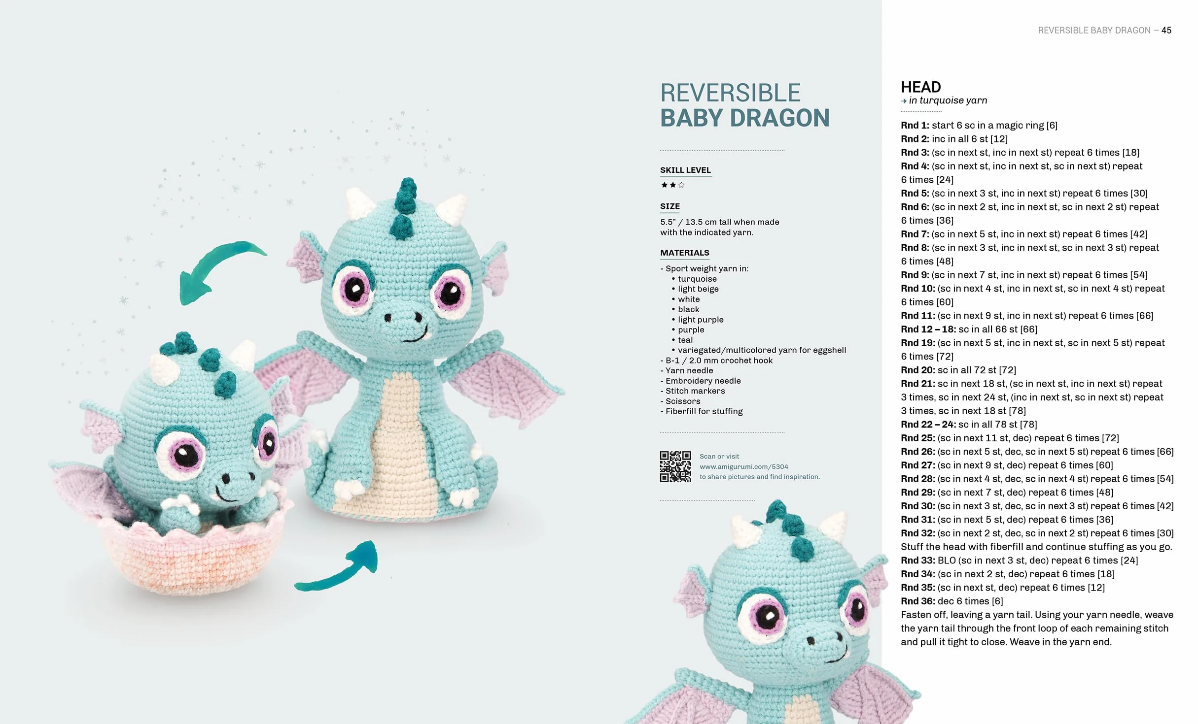 Reversible Amigurumi: Crochet Magical Fairies and Tales
