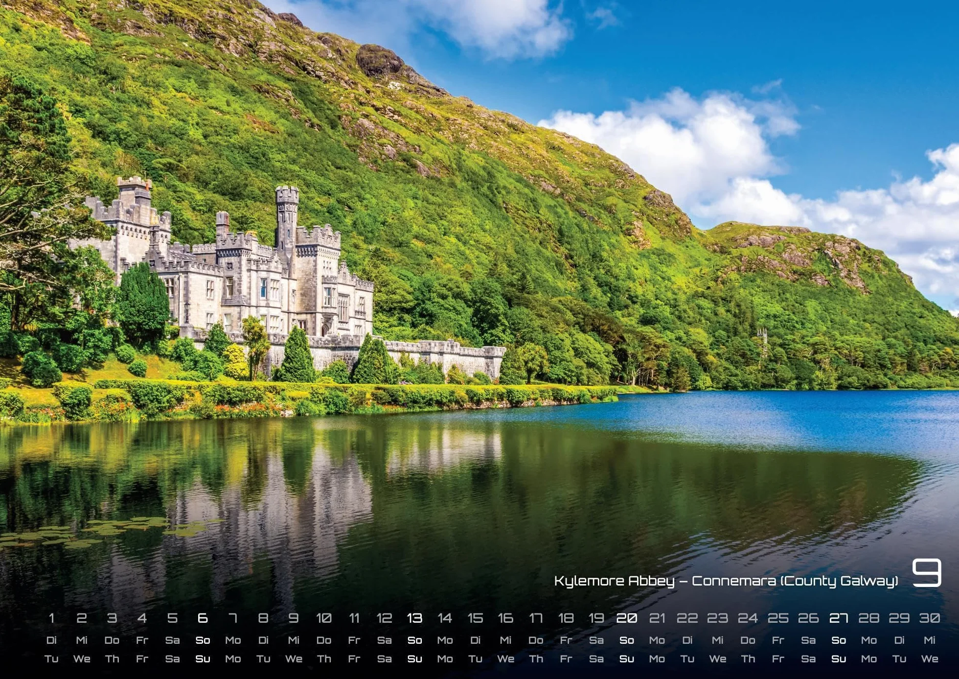 Irland - Die grüne Insel - 2026 - Kalender DIN A2: Der Wandkalender mit den schönsten Motiven aus Irland für das Jahr 2026 im extragroßen Format DIN A2 (ca. 60 x 42 cm)!