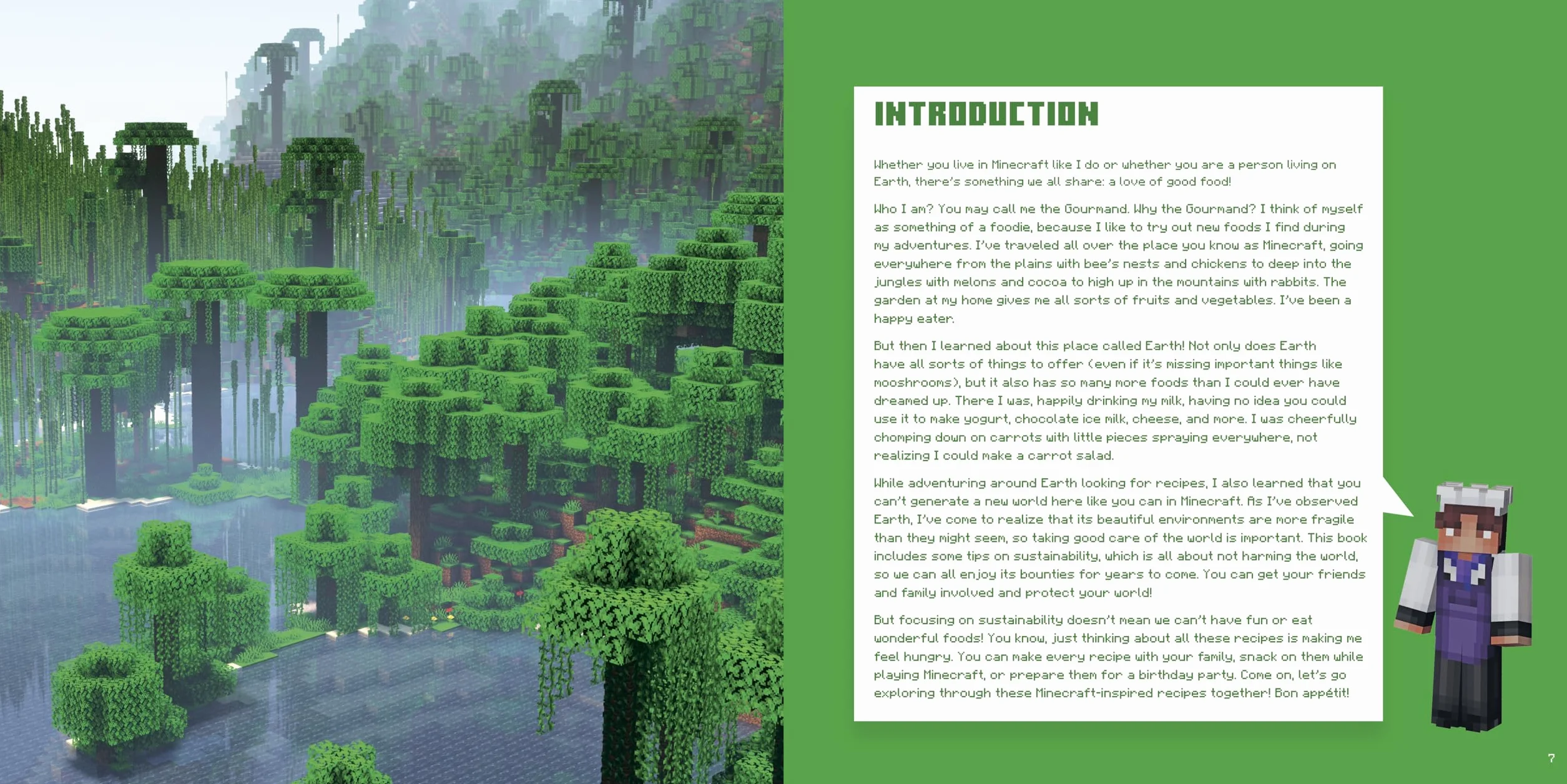 The Crafter's Kitchen: An Official Minecraft Cookbook for Young Chefs and Their Families