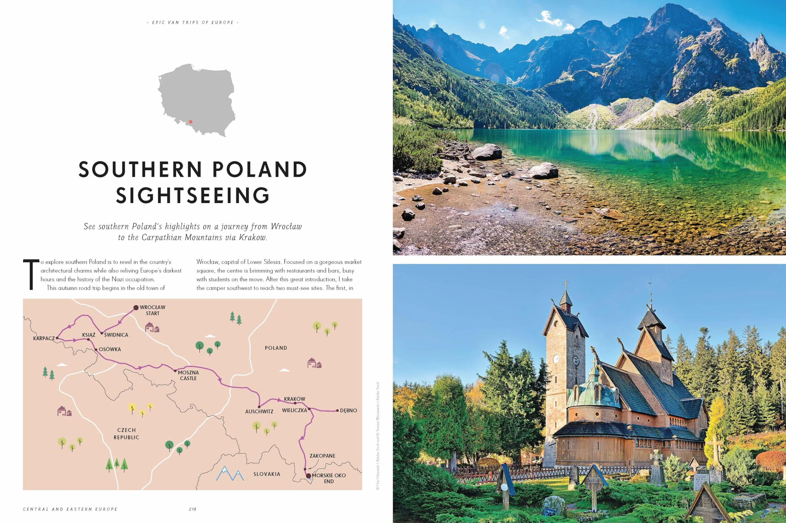 Epic Van Trips of Europe 1ed -anglais-: Explore Europe's Most Beautiful Routes to Travel by Campervan