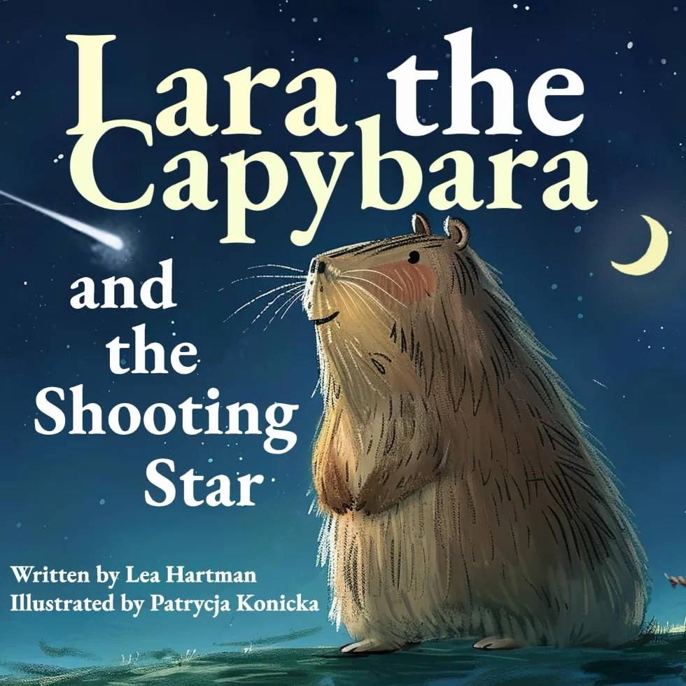 Lara the Capybara and the Shooting Star: A Tale of Courage, Friendship, and the Journey to Making Dreams Come True with Values + Fun Facts About Animals Book for Kids Ages 2-6
