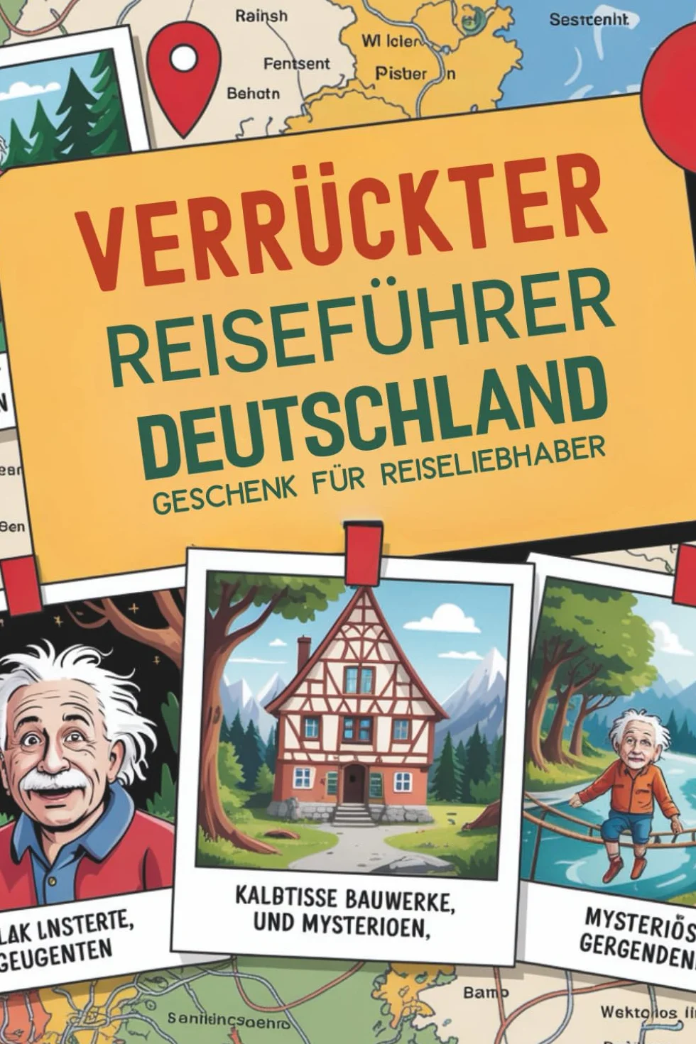 Verrückter Reiseführer Deutschland - Geschenk Für Reiseliebhaber: Mit Herz Humor und Reiselust tolle Kurztrips entdecken