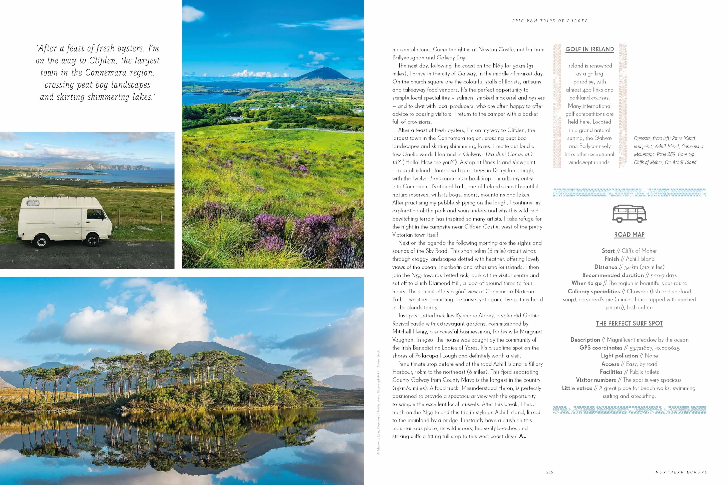 Epic Van Trips of Europe 1ed -anglais-: Explore Europe's Most Beautiful Routes to Travel by Campervan