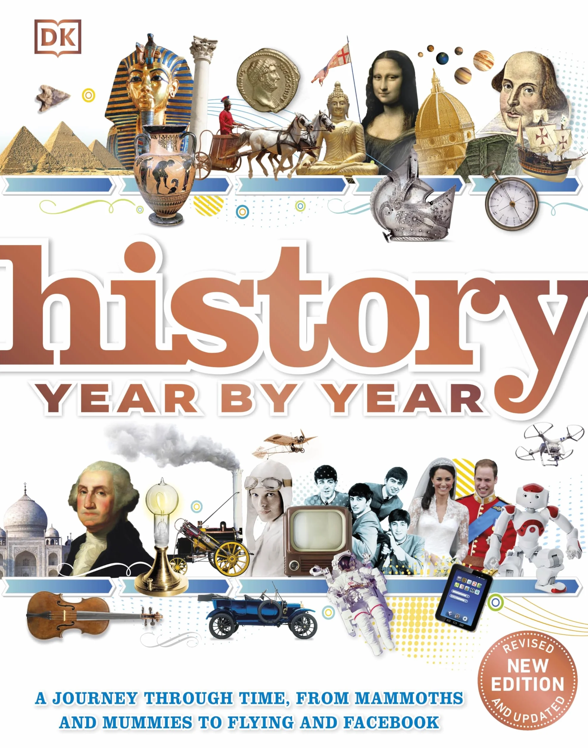 History Year by Year: A journey through time, from mammoths and mummies to flying and facebook