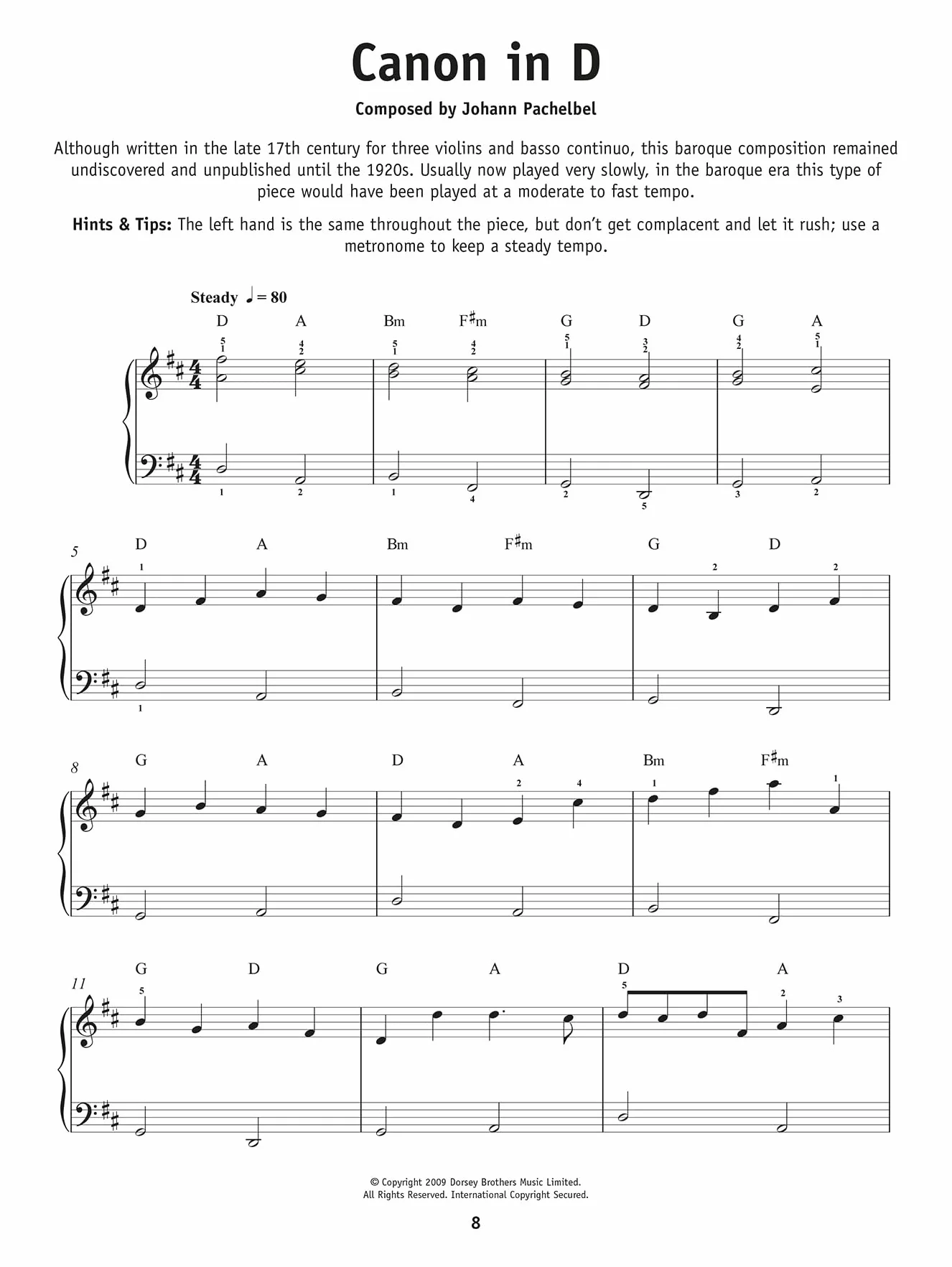 Really easy piano: classical favourites piano