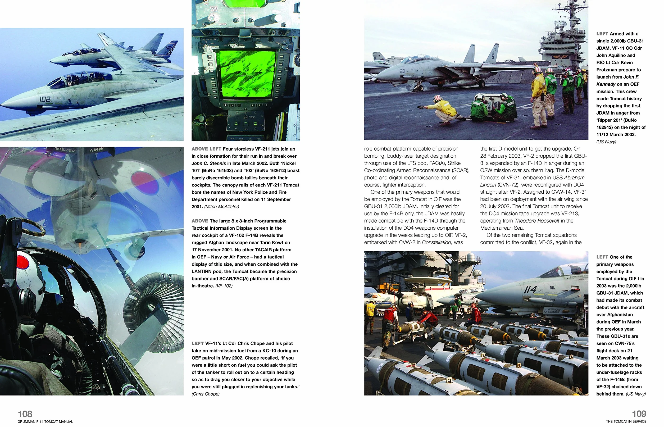 Grumman F-14 Tomcat Owners' Workshop Manual: All Models 1970-2006 - Insights Into Operating and Maintaining the Us Navy's Legendary Variable Geometry
