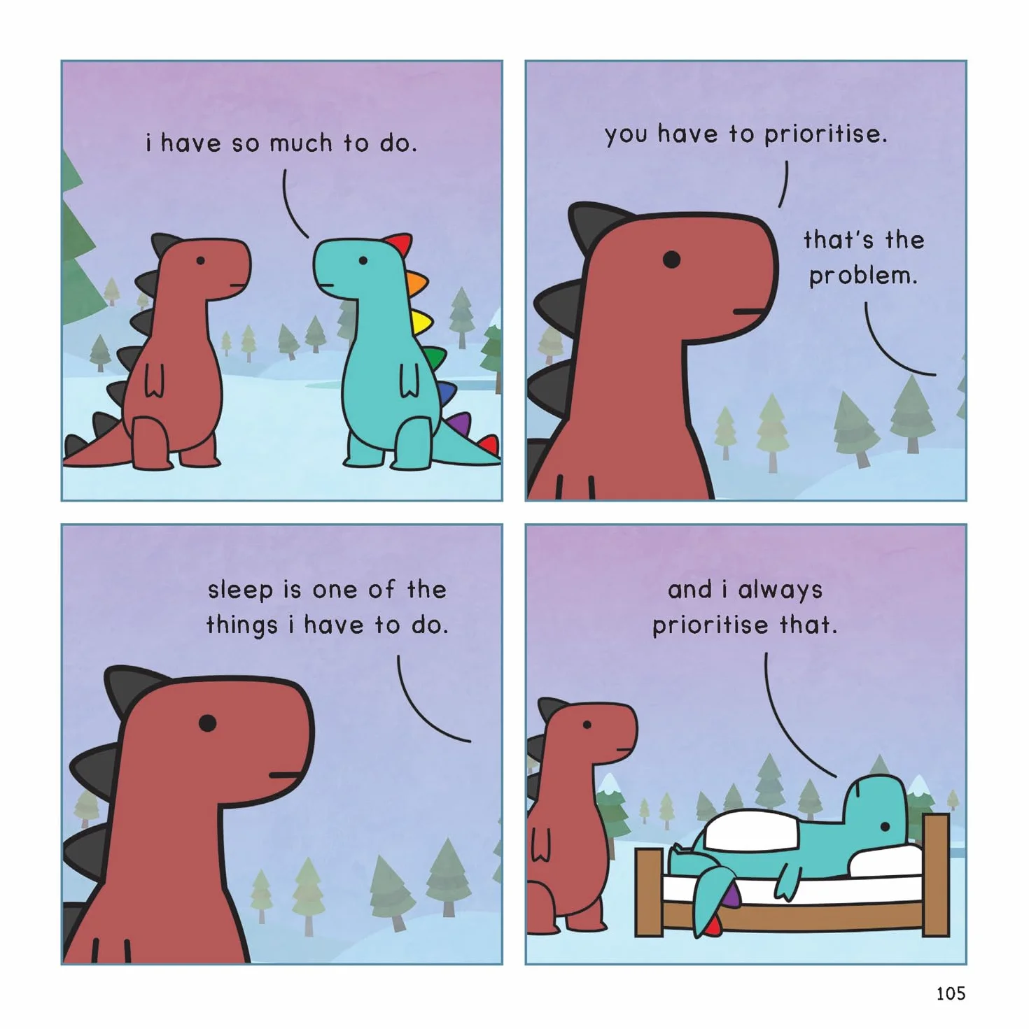 Dinosaur Friendship: A hilarous collection of comics from dinosaurcouch