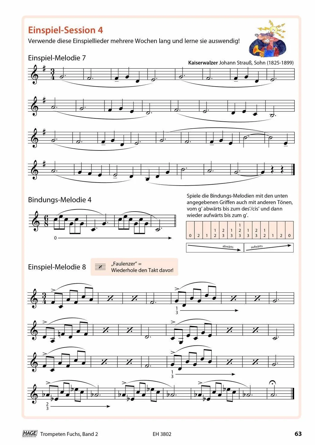 Trompeten Fuchs Band 2: Die geniale und spaßige Trompetenschule. Auch geeignet für Flügelhorn, Kornett oder Tenorhorn