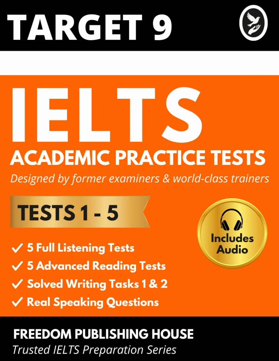 IELTS Academic Practice Tests (2025): Listening | Reading | Writing | Speaking: IELTS Academic Training Books 2025