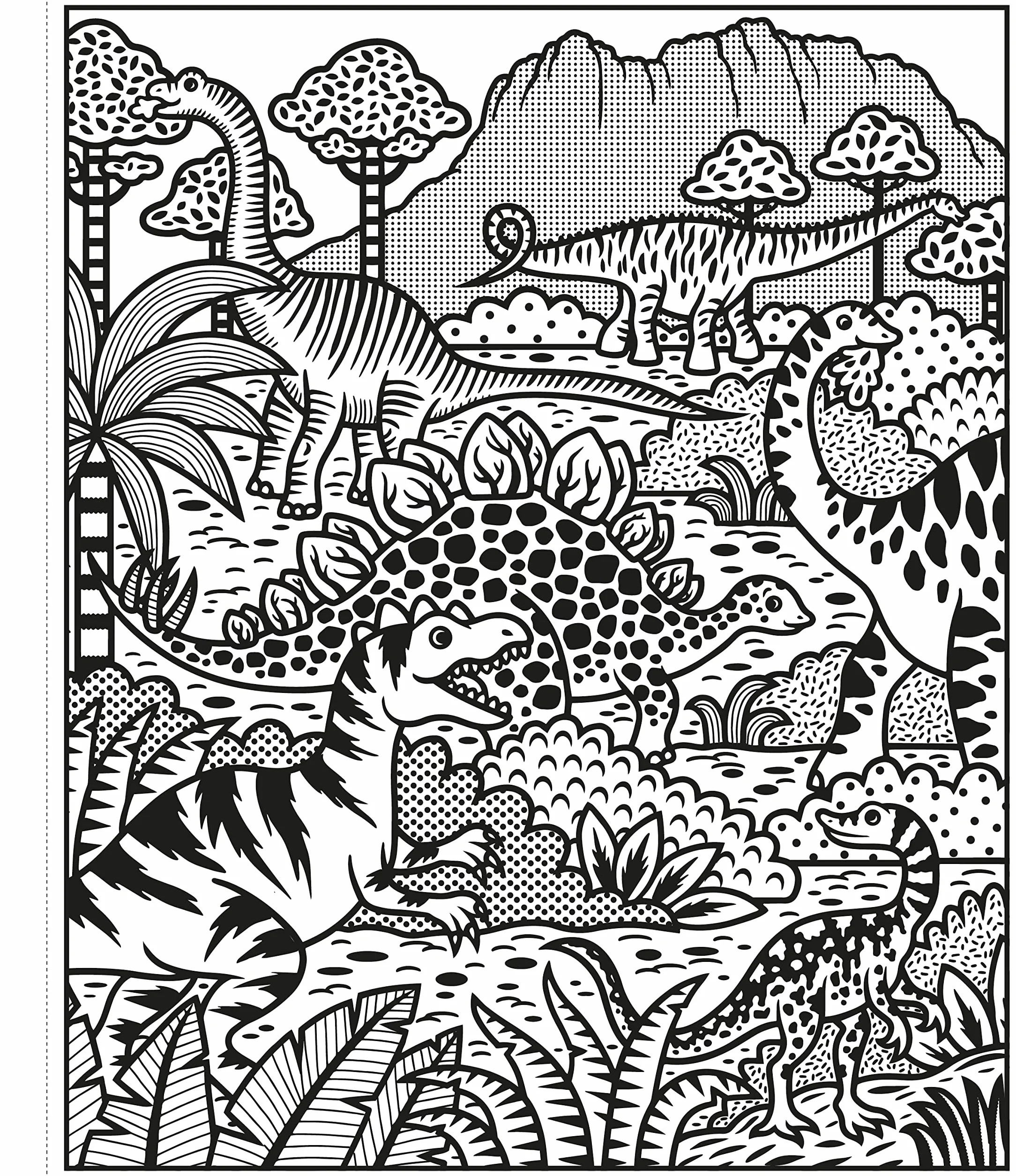 Dinosaurs Magic Painting Book: 1 (Magic Painting Books)