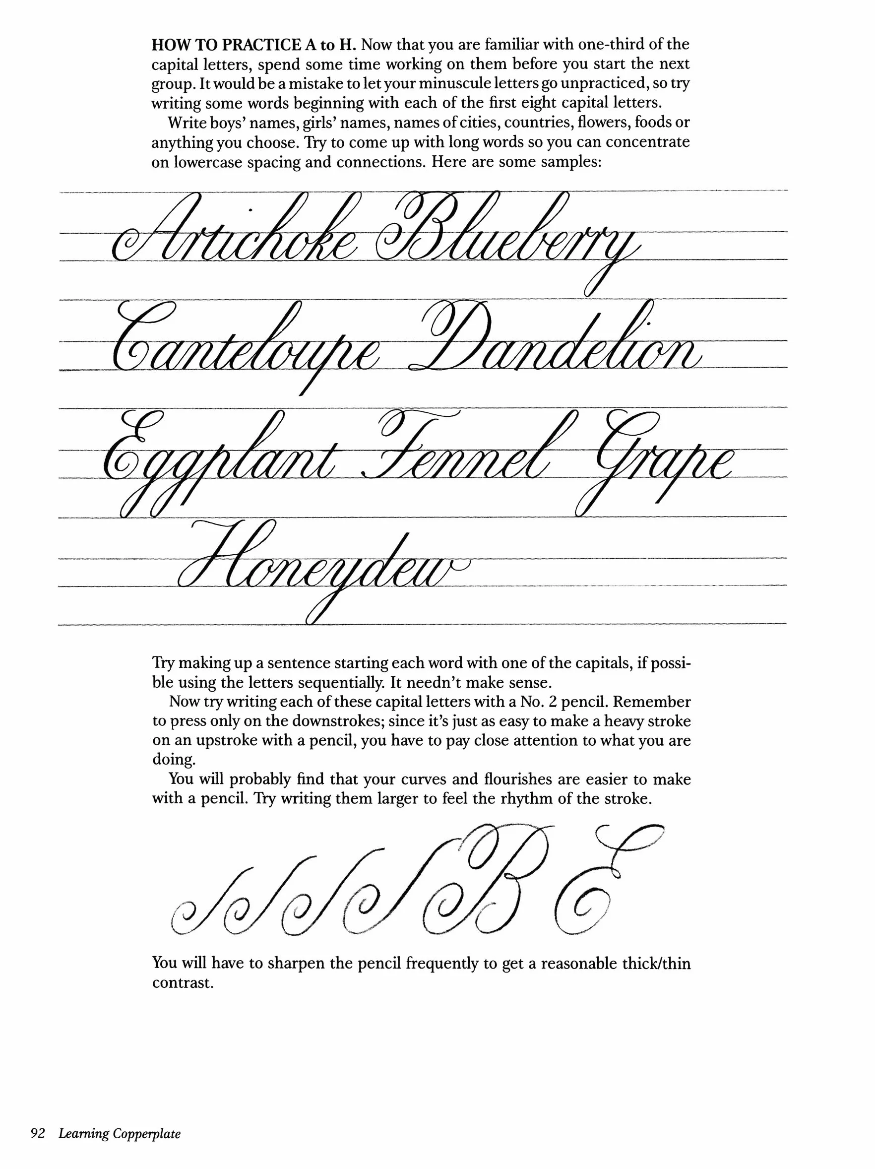 Mastering Copperplate Calligraphy: A Step-By-Step Manual