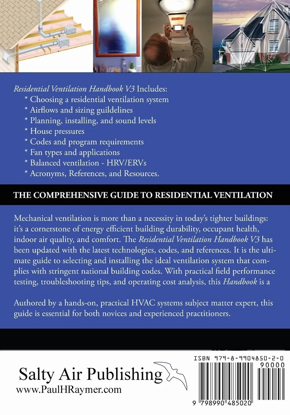 Residential Ventilation Handbook V3: Home Ventilation Management