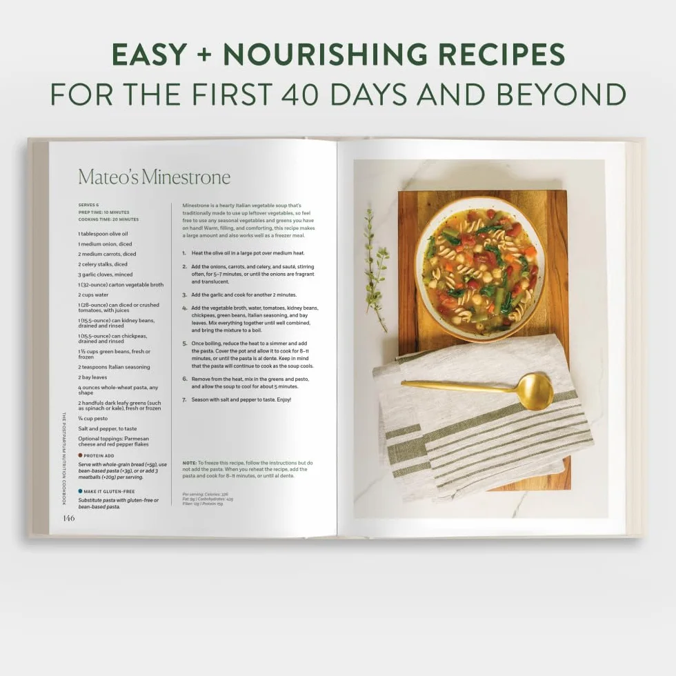 The Postpartum Nutrition Cookbook: Nourishing Foods for New Moms in the First 40 Days and Beyond: 2