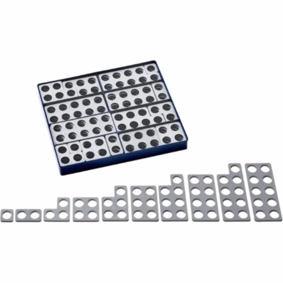 Numicon: Box of 80 Numicon Grey Shapes
