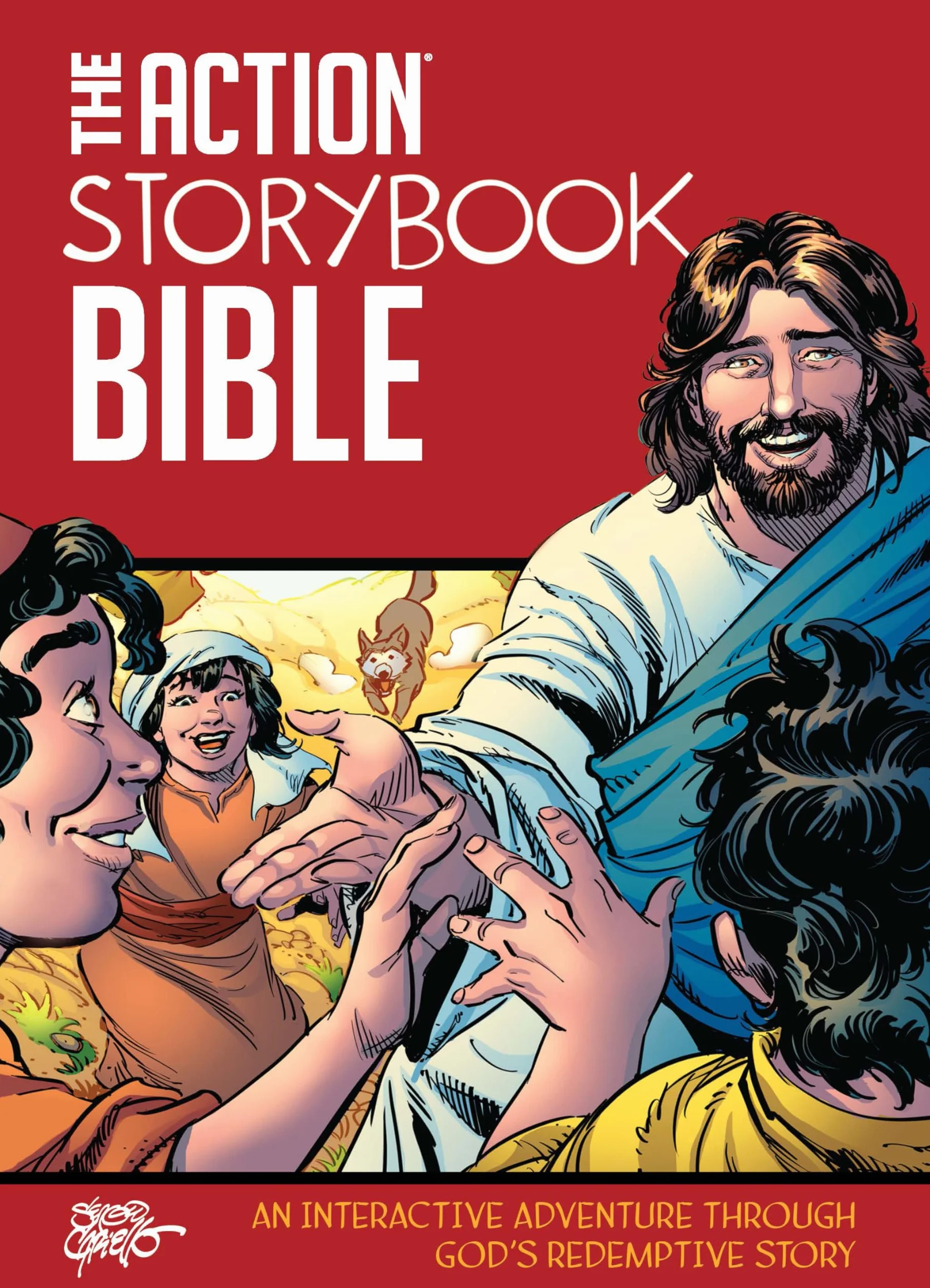 The Action Storybook Bible: An Interactive Adventure Through God's Redemptive Story