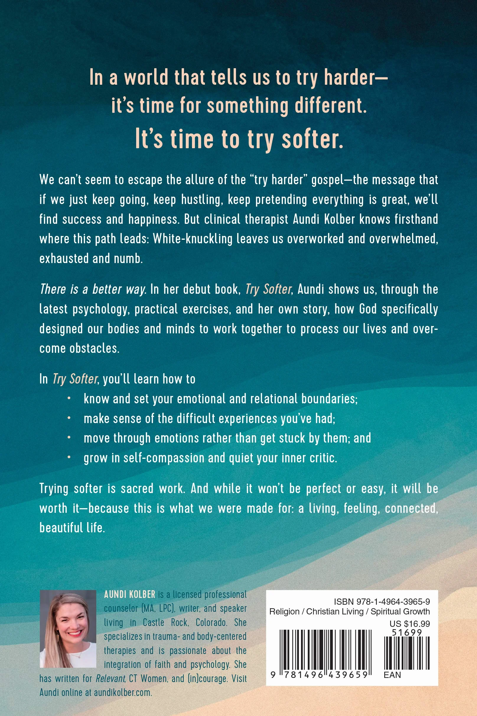 Try Softer: A Fresh Approach to Move Us Out of Anxiety, Stress, and Survival Mode--And Into a Life of Connection and Joy
