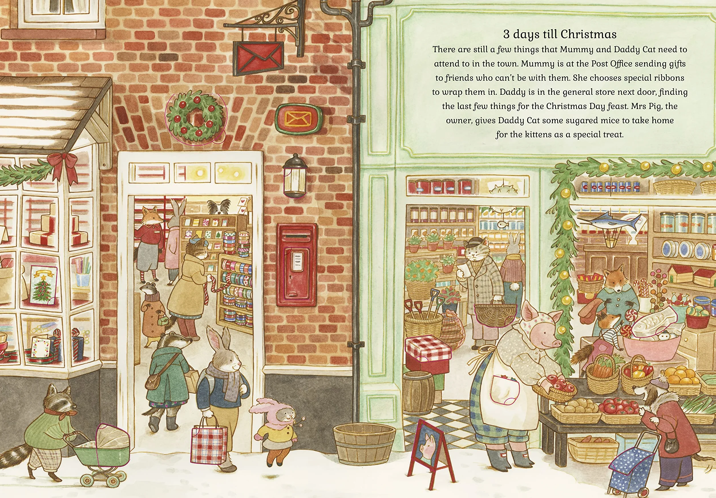 Cat Family Christmas: An Advent Lift-the-Flap Book /anglais: An Advent Lift-the-Flap Book with over 140 flaps: 1