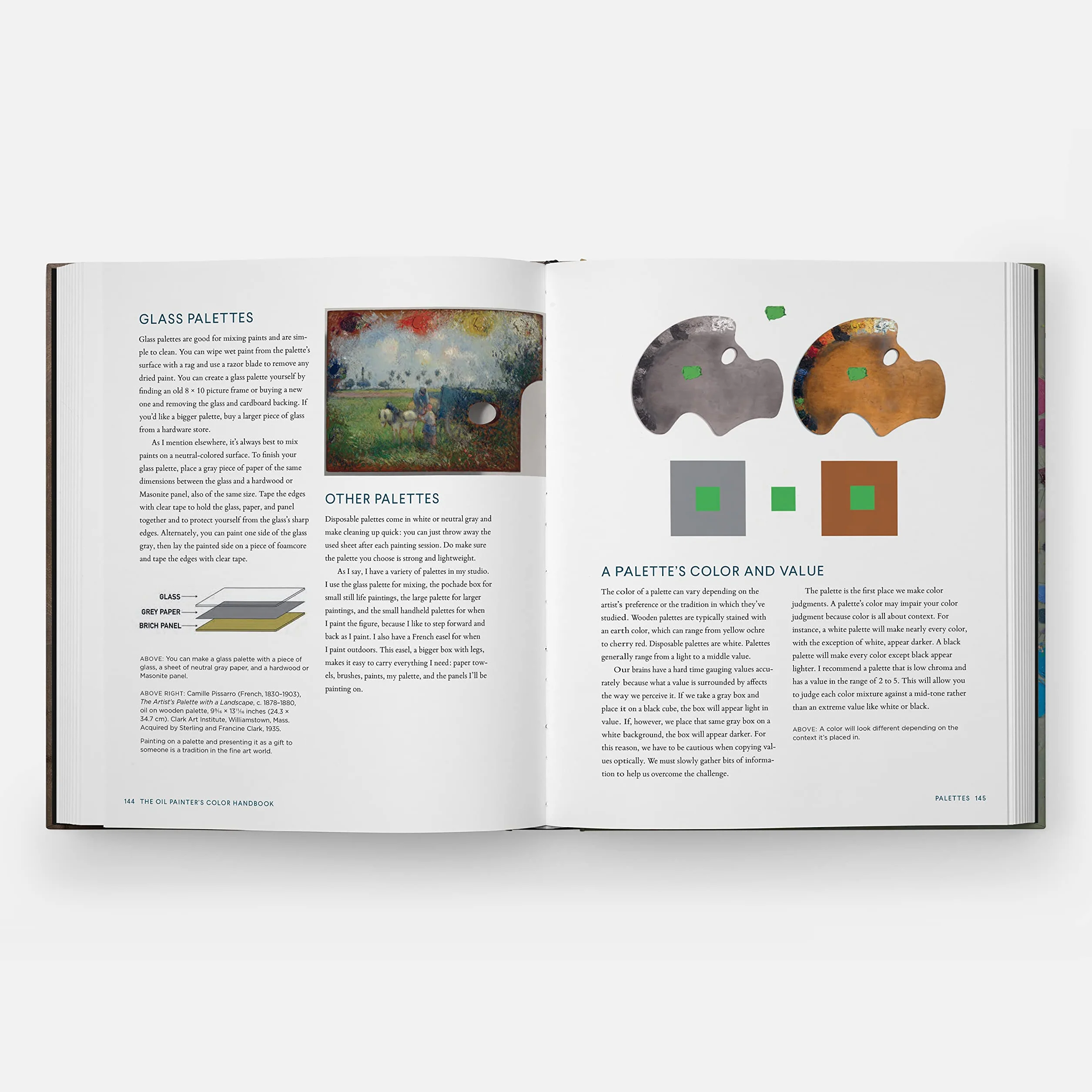 The Oil Painter's Color Handbook: A Contemporary Guide to Color Mixing, Pigments, Palettes, and Harmony