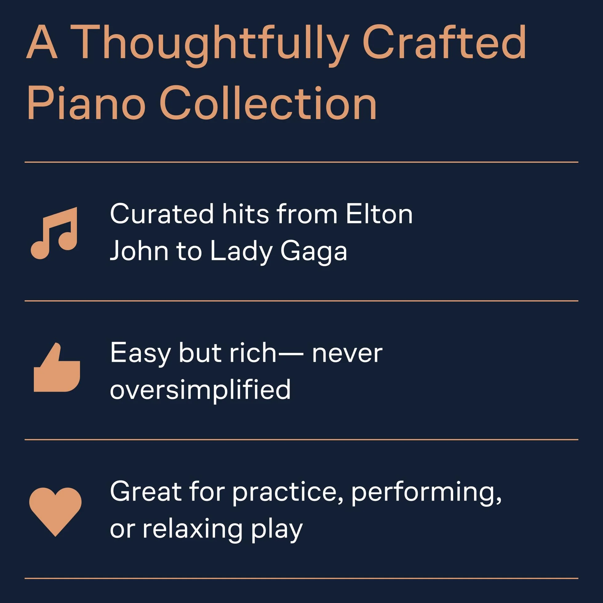 First 50 Pop Ballads You Should Play on the Piano