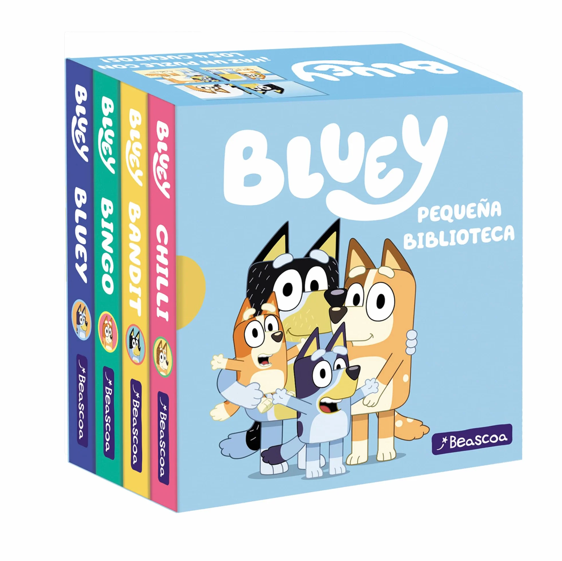Bluey. Libro juguete - Pequeña biblioteca (edición en español)
