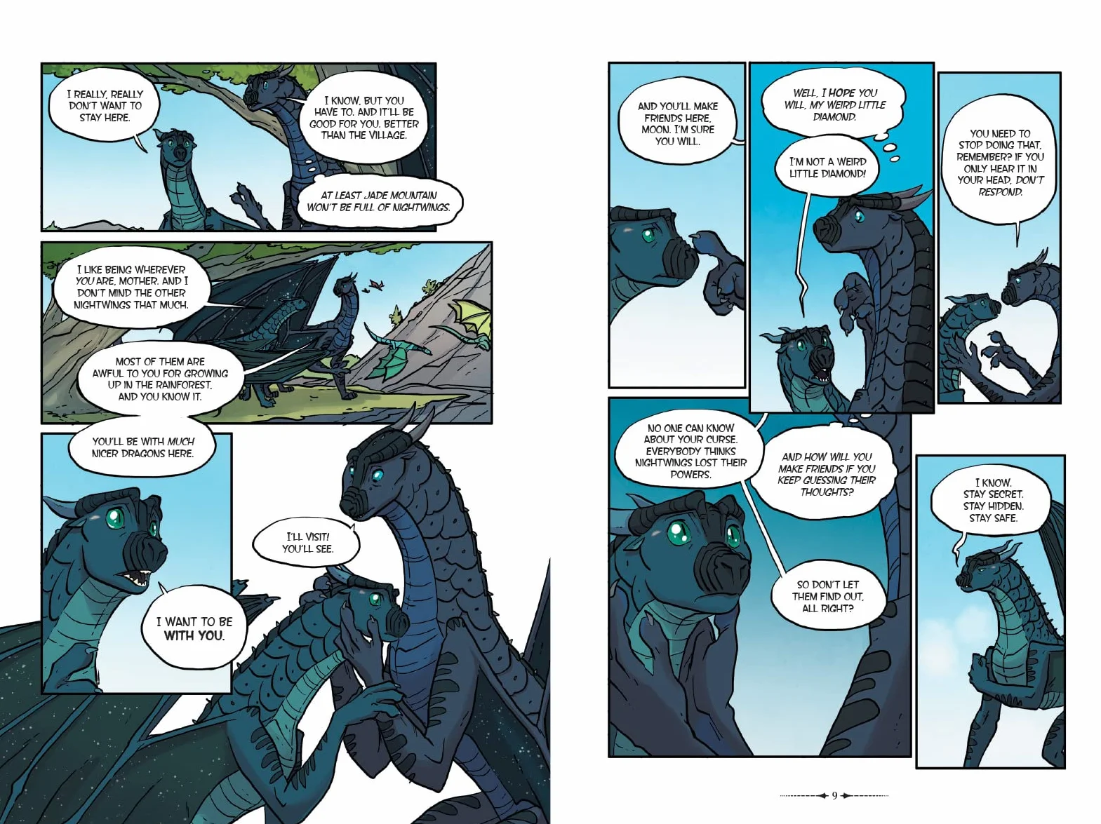 Moon Rising: A Graphic Novel (Wings of Fire Graphic Novel #6)