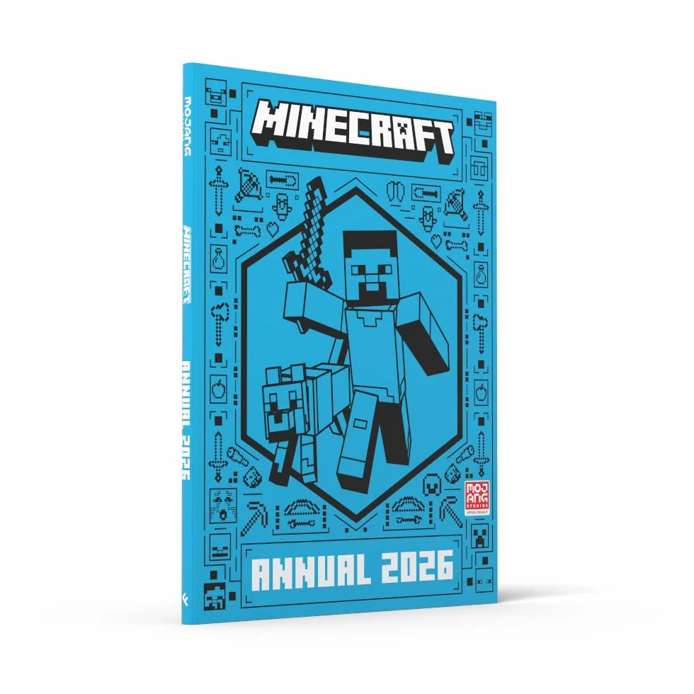 Minecraft Annual 2026: The new official fully illustrated annual – the perfect Christmas present for kids, teens, gamers and Minecraft fans of all ages! New for 2025.