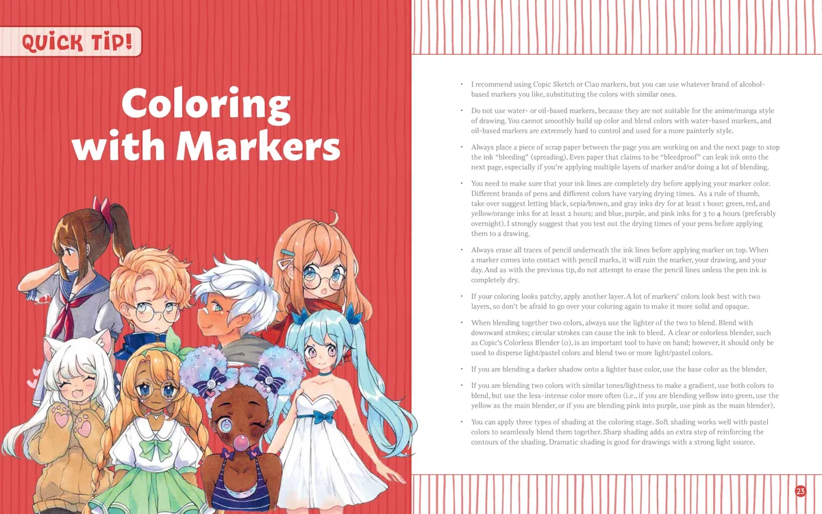 Anime Art Class Sketchbook: Includes Drawing Tips and Over 100 Blank Manga Style Panels