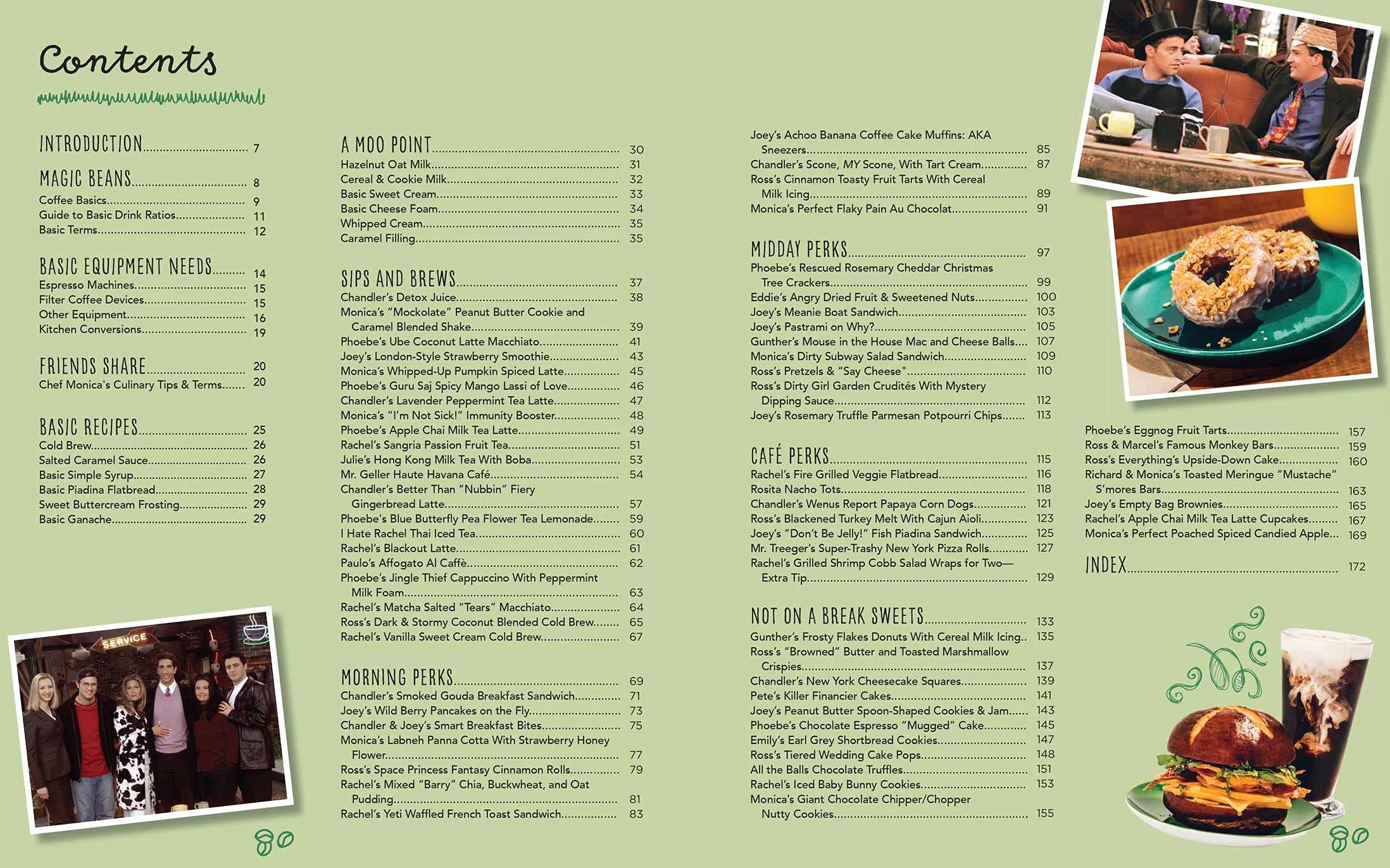 Friends: The Official Central Perk Cookbook (Classic TV Cookbooks, 90s Tv)
