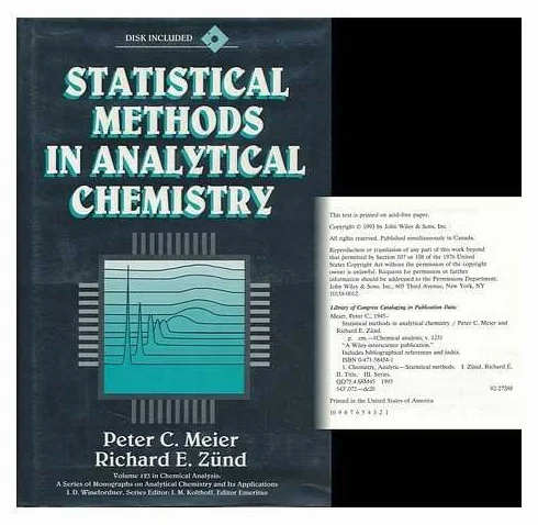 Statistical Methods in Analytical Chemistry: v.123