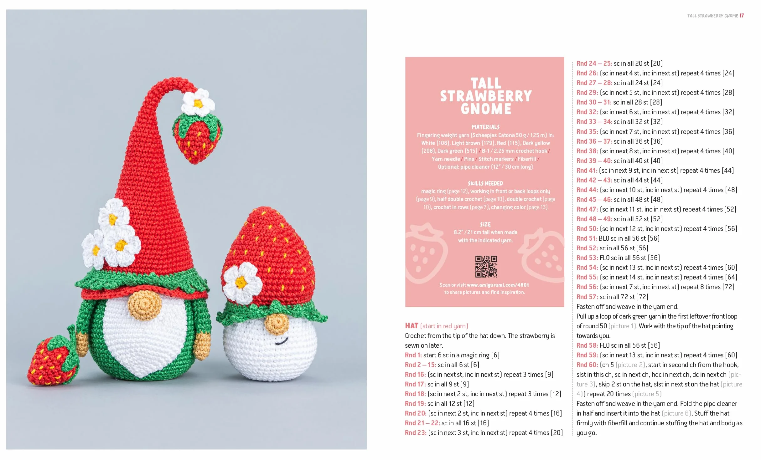 Amigurumi Gnomes: 24 Crochet Patterns for Every Season