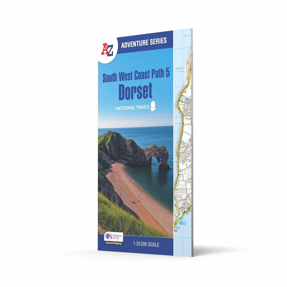 South West Coast Path 5 – Dorset: with Ordnance Survey mapping