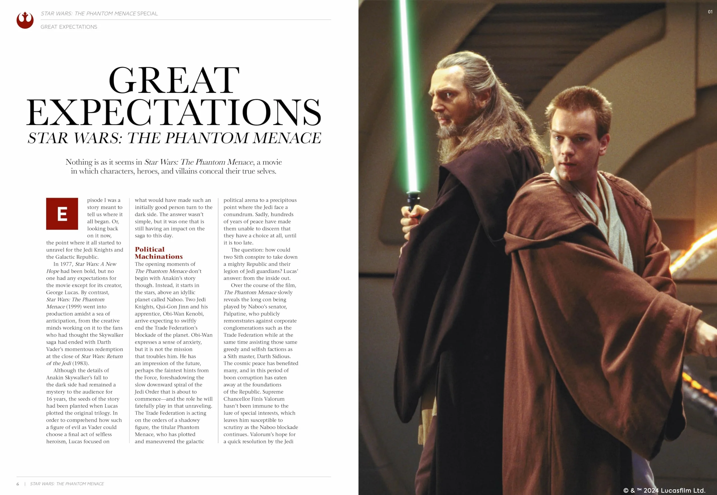 Star Wars Insider Presents the Phantom Menace 25 Year Anniversary Special: Episode 1: the Phantom Menace