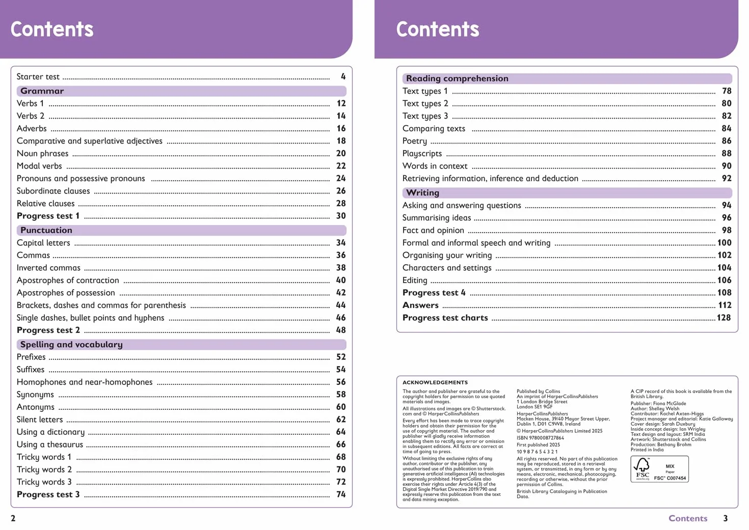 Year 5 English Targeted Practice Workbook: Ideal for use at home and school