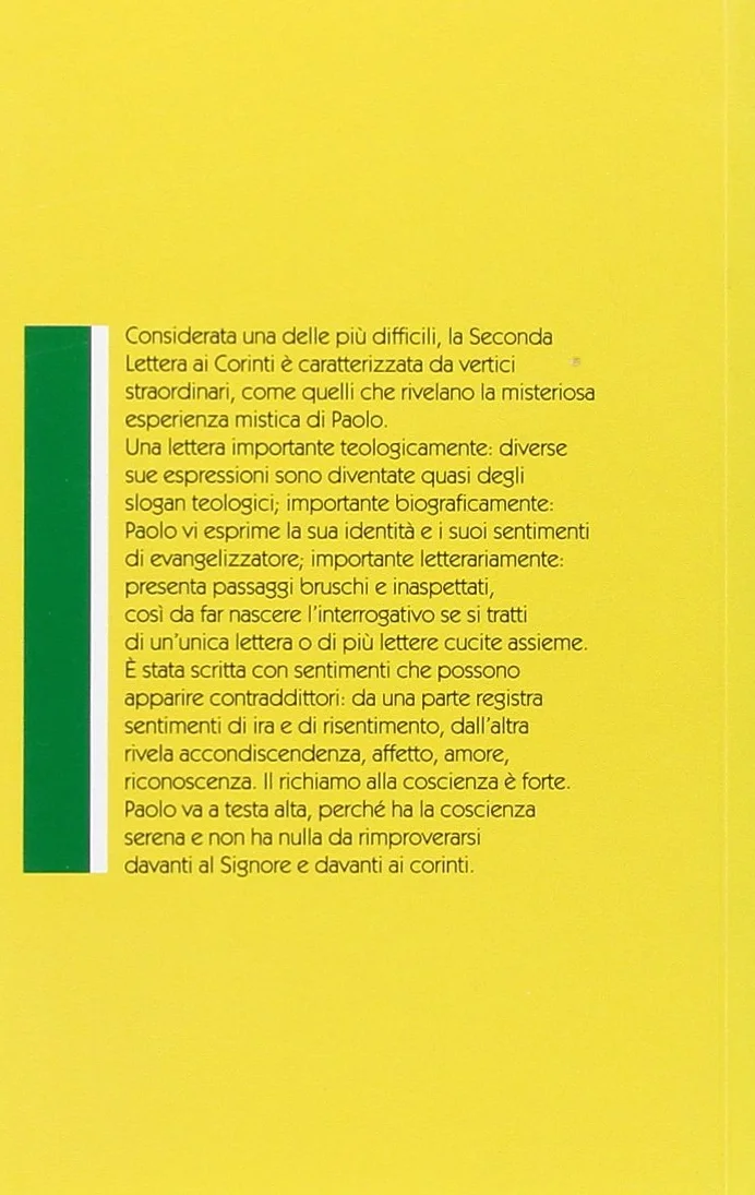 Lectio divina sulla seconda Lettera ai Corinti