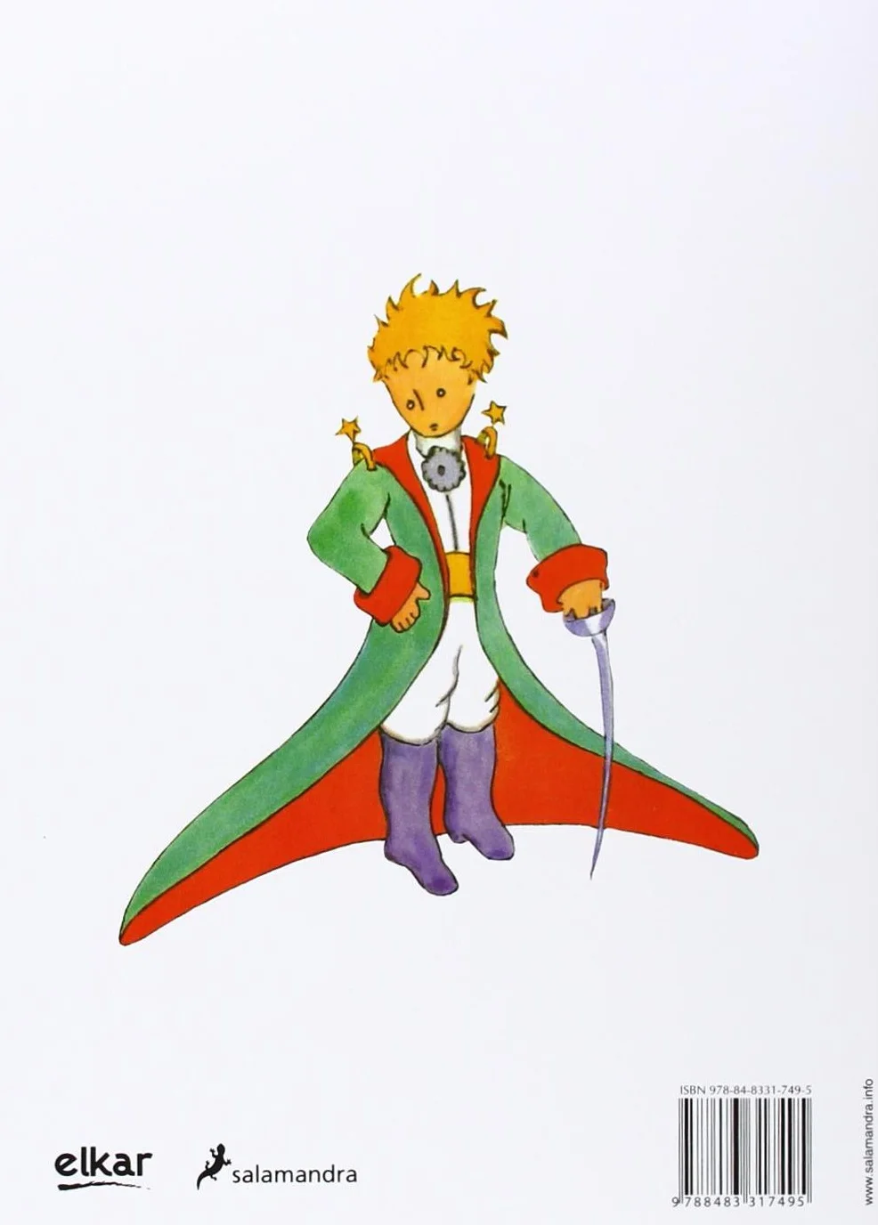 Printze txikia (azal biguna): (PETIT PRINCE VERSION BASQUE/SOUPLE): 1