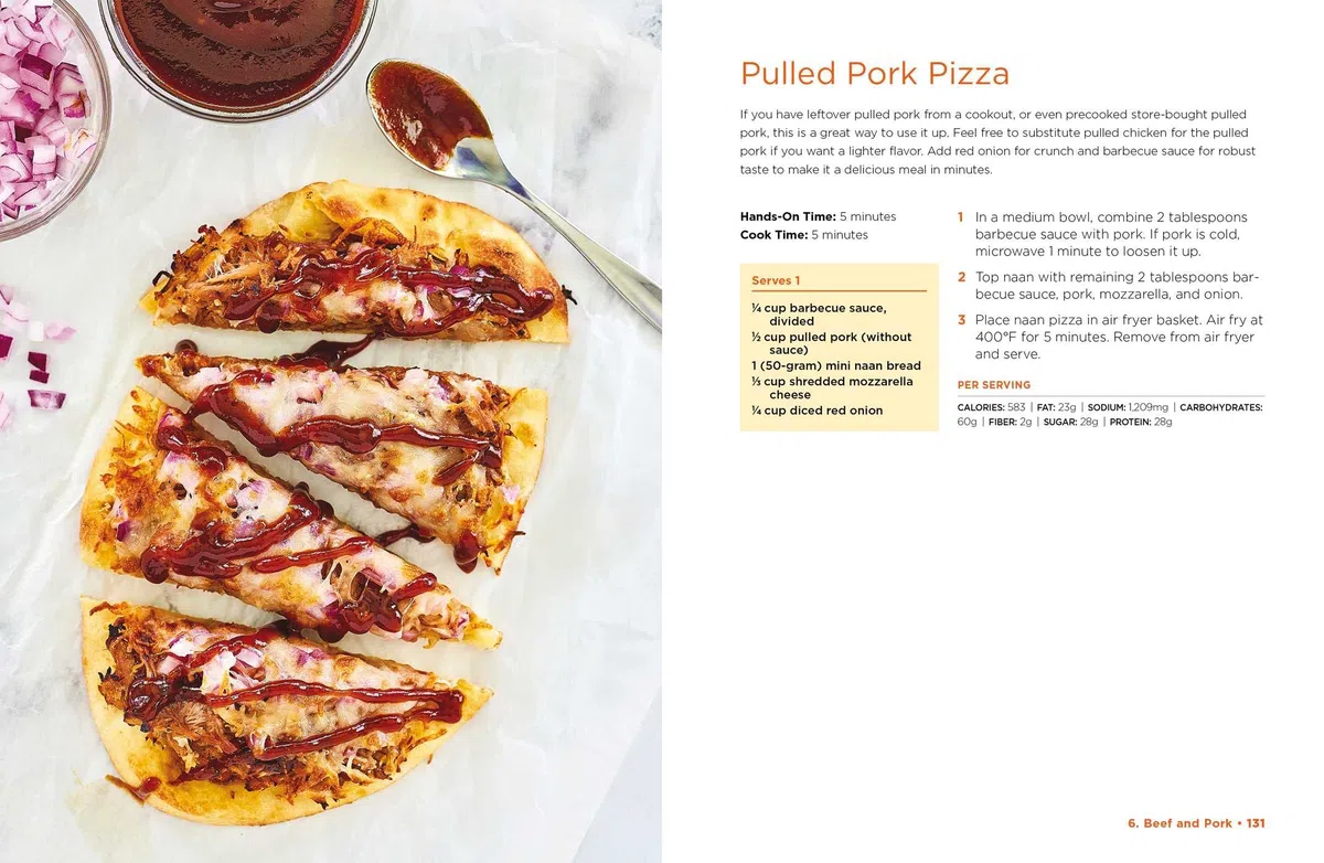 The I Love My Air Fryer Cooking for One Recipe Book: 175 Easy and Delicious Single-Serving Recipes, from Chicken Parmesan to Pineapple Upside-Down Cake and More