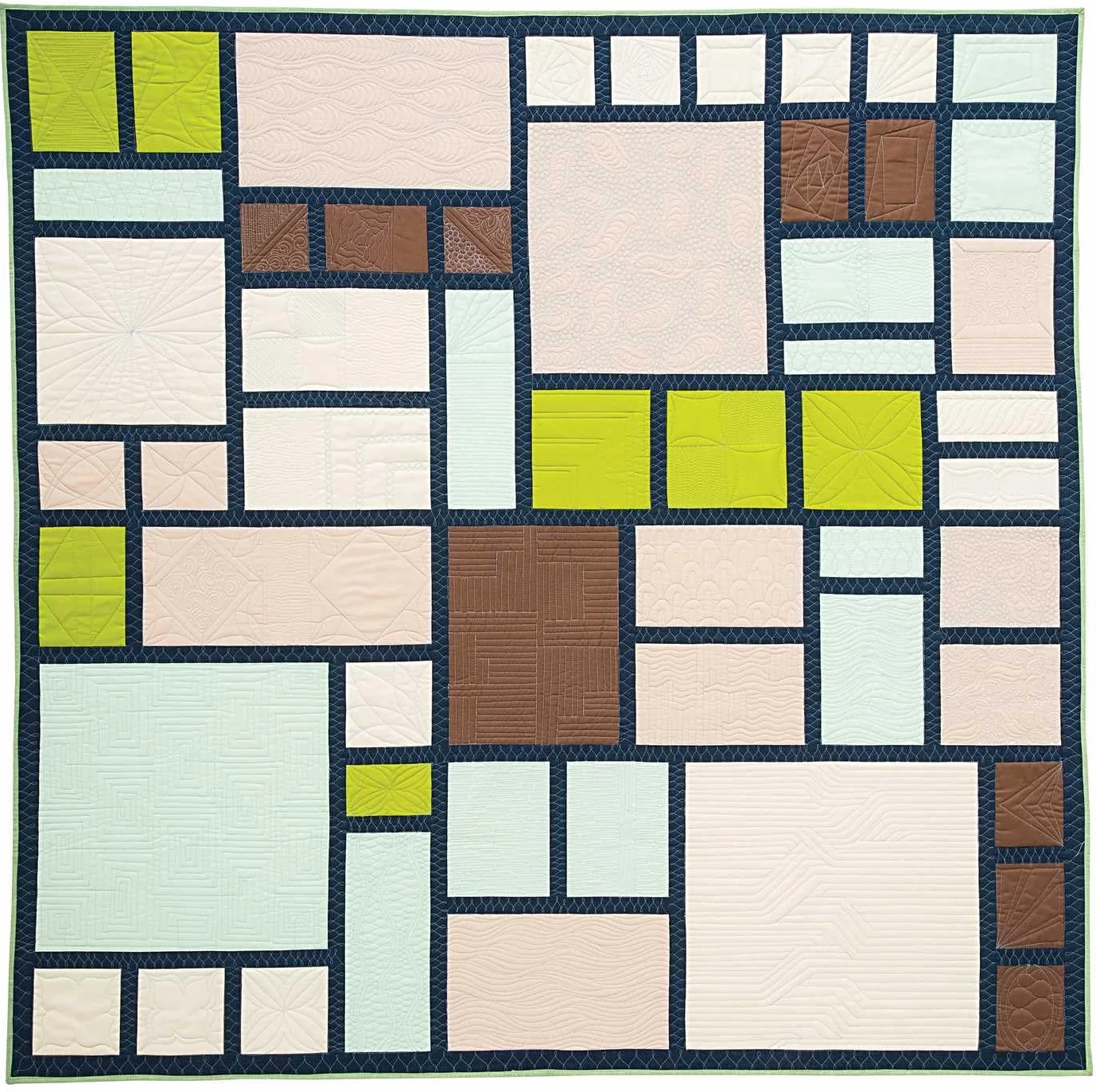 Shape by Shape Free-Motion Quilting with Angela Walters: 70+ Designs for Blocks, Backgrounds & Borders